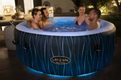 Bestway® LAY-Z-SPA® LED-Whirlpool Hollywood AirJet™ 196 X 66 Cm, Rund -Bestintex Geschaft ac93f1bae06d82ca9594a7ce473fd94f