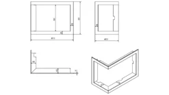Stahlrahmen 90° Für LUCY/12/L/BS, LUCY/12/SLIM/L/BS 11 Stahlrahmen 90° Für LUCY/12/L/BS, LUCY/12/SLIM/L/BS -Bestintex Geschaft acb9bc7ee236d4245a1a31148dcd68cf