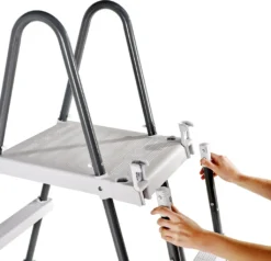 INTEX 28076 - Sicherheitsleiter Für Pools (Höhe 122cm) Poolleiter Leiter -Bestintex Geschaft ae05ab5f12eb80fd44a388e784e0d452