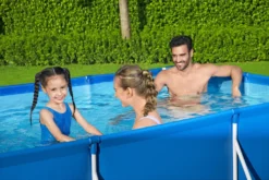 Bestway® Steel Pro™ Frame Pool Ohne Pumpe 300 X 201 X 66 Cm, Blau, Eckig -Bestintex Geschaft ae7d5ae77d426625a294ab5a2bf16093