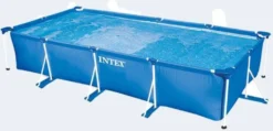 INTEX Frame Pool - Set Family 450 X 220 X 84 Cm, Farbe: Blau; 128273NP -Bestintex Geschaft ae97ecec791125c197d2491b97fb8ef3
