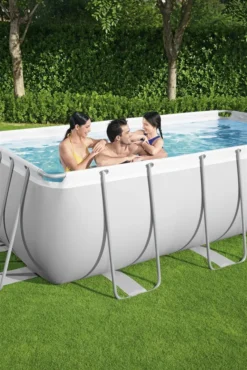 Bestway Power Steel Frame Rectangular Pool Set 56442 404 X 201 X100 Cm -Bestintex Geschaft af75b53212fba4a2072a742db64268bc