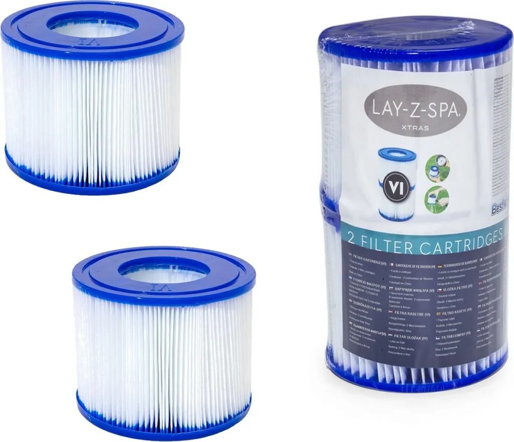 12 Stück Bestway Filterkartusche Gr.6 Lay-Z-Spa 60311 Lay Z Spa Whirlpool Gr VI 6 12 Stück Bestway Filterkartusche Gr.6 Lay-Z-Spa 60311 Lay Z Spa Whirlpool Gr VI – Bild 4
