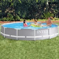INTEX 26712GN - Prism Frame Pool Inkl. GS-Filterpumpe (366x76cm) -Bestintex Geschaft b05f10b4538dbe27471e970829383ea3