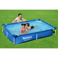 Bestway Steel Pro Swimming Pool 221x150x43 Cm -Bestintex Geschaft b156a5bdfe3e568fc96b976e7ae45dae