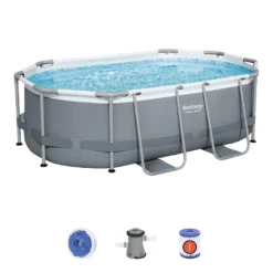 Bestway 5614A Power Steel Ovaler Oberirdischer Pool 305x200x84cmHöhe (cm): 84, Breite (cm): 305, Zusammensetzung: PVC, Länge (cm): 200, Gestalten: Oval, Maße: 3 - 3,99 M, Filterpumpe: 58381 27 Bestway 5614A Power Steel Ovaler Oberirdischer Pool 305x200x84cmHöhe (cm): 84, Breite (cm): 305, Zusammensetzung: PVC, Länge (cm): 200, Gestalten: Oval, Maße: 3 - 3,99 M, Filterpumpe: 58381 -Bestintex Geschaft b19b45c225c887481cd8093db1f9458c