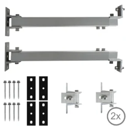 Zelsius Universal Solarmodul Halterung, Verstellbarer Winkel, Aluminium Montageset Für Zwei Panele -Bestintex Geschaft b1af85c609f4b459a03e1466d788b91c