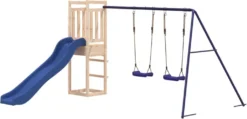 VidaXL Spielturm Mit Rutsche Und Schaukeln Massivholz Kiefer 13 VidaXL Spielturm Mit Rutsche Und Schaukeln Massivholz Kiefer -Bestintex Geschaft b306a8faf2a138bc661cb4ffb2283004