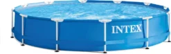 INTEX Metal Frame Set Zwembad Incl. Filterpomp (Ø:366cm. H:76cm) -Bestintex Geschaft b368d703d075c449c098cd3ddb2cbf97