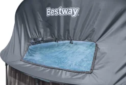 Bestway® Steel Pro MAX™ Frame Pool Set Mit Filterpumpe + Verdeck Ø 366 X 122 Cm, Lichtgrau, Rund -Bestintex Geschaft b5395631c41ceeca74ca93016b13e0c2