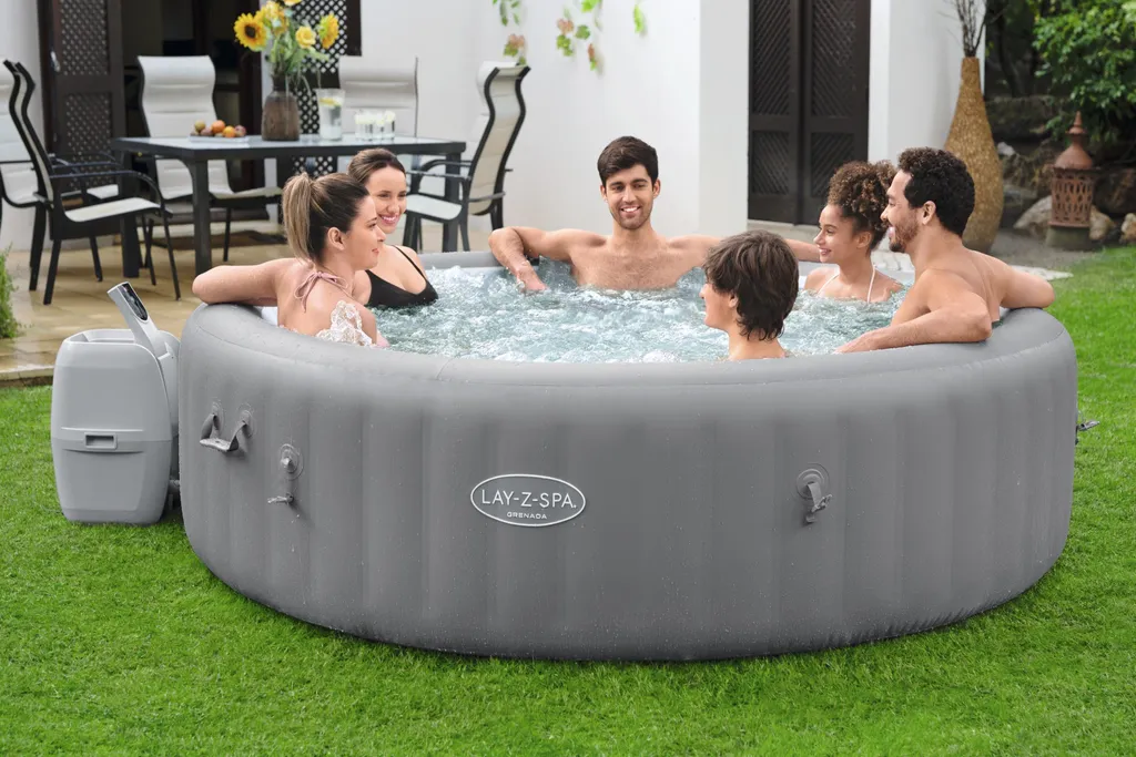 Bestway® LAY-Z-SPA® Whirlpool Grenada AirJet™ 236 X 71 Cm, Rund 5 Bestway® LAY-Z-SPA® Whirlpool Grenada AirJet™ 236 X 71 Cm, Rund – Bild 3