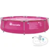 Tectake Swimming Pool Rund Mit Stahlrahmen Und Filterpumpe Ø 300 X 76 Cm - Pink -Bestintex Geschaft b83189addc041e185a6d3ce3fd316c21