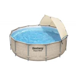 Bestway Power Steel™ Frame Pool Komplett-Set, Rund, 396x107cm, 5614V 26 Bestway Power Steel™ Frame Pool Komplett-Set, Rund, 396x107cm, 5614V -Bestintex Geschaft b89b1b1f1a8b23ba3a0b4acb9c1e7017