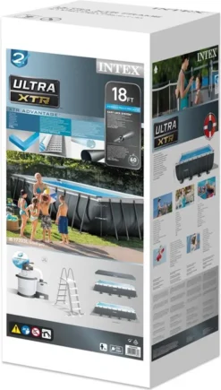 INTEX Ultra XTR Frame Pool Swimmingpool Sandfilter Leiter Uvm. 549x274cmx132cm -Bestintex Geschaft b8d7c6ac3dffaf6f82795bcc7256e31b