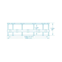 BESTWAY 56420 Steel Pro Max Swimmingpool Filterpumpe Leiter Cover Rund 366x122cm -Bestintex Geschaft b8e208a5c890eac4bd8db69a565bc9d5