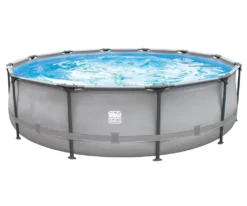 Happy People Stahlrahmenpool 366 X 100 Cm Im Set Grau -Bestintex Geschaft b92af046697168e41235bd7b6751e6f8
