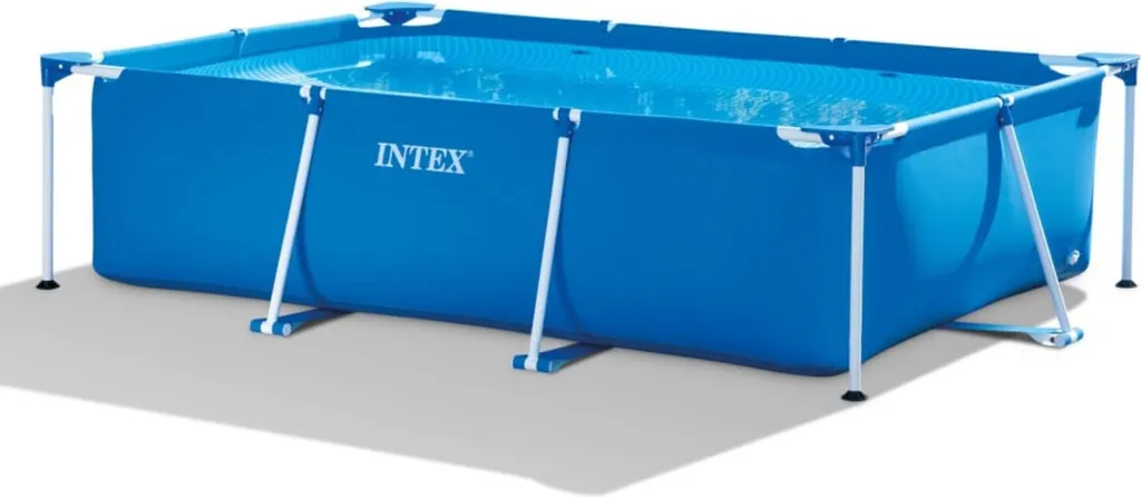 Intex Familienpool 300x200x75cm, Blau, Fassungsvermögen: 3.843 Liter Bei 90% 13 Intex Familienpool 300x200x75cm, Blau, Fassungsvermögen: 3.843 Liter Bei 90% – Bild 11