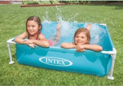 INTEX Schwimmbecken Mini Frame 122 X 122 X 30 Cm 57173NP -Bestintex Geschaft ba0e97814ebd6337683025ea1120d975