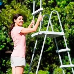 INTEX 28076 - Sicherheitsleiter Für Pools (Höhe 122cm) Poolleiter Leiter -Bestintex Geschaft ba8c8316cbc7053c6466074132d2f44f