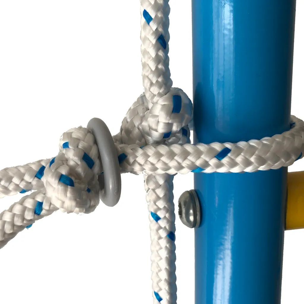 MASTER Kinder Kletterwand Ribs 7 Mit Strickleiter, Kletternetz, Sprossenleiter, Kletterseil, Reckstange Und Turnringen 6 MASTER Kinder Kletterwand Ribs 7 Mit Strickleiter, Kletternetz, Sprossenleiter, Kletterseil, Reckstange Und Turnringen – Bild 5