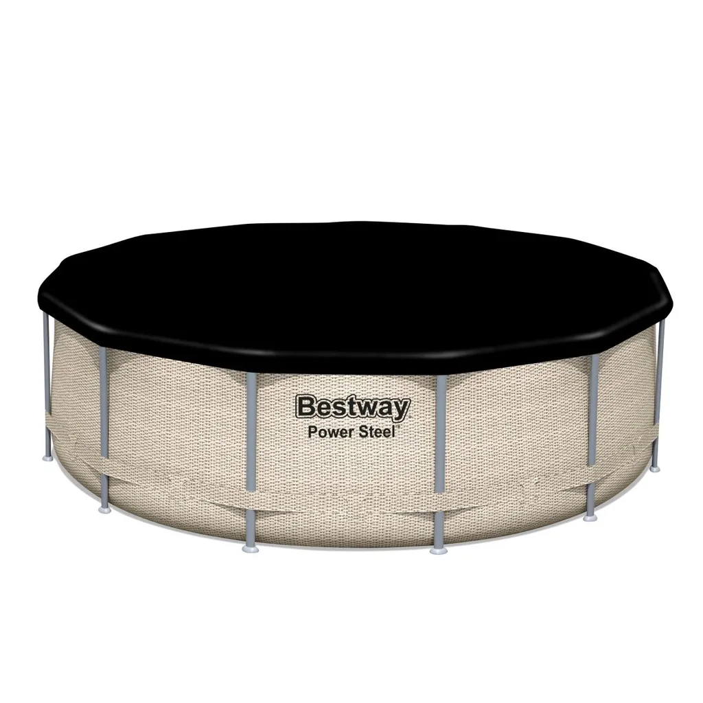 Bestway Power Steel™ Frame Pool Komplett-Set, Rund, 396x107cm, 5614V 5 Bestway Power Steel™ Frame Pool Komplett-Set, Rund, 396x107cm, 5614V – Bild 3