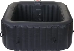 Whirlpool HWC-E32, 6 Personen In-/Outdoor Heizbar Aufblasbar 185x185cm FI-Schalter -Bestintex Geschaft bbc096cb22556086f3db2b231c579323