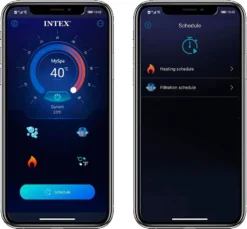 Intex Pool PureSPA 28440 Bubble 'Greywood Deluxe' Rund, 196/145cm Durchmesser (außen/innen) -Bestintex Geschaft bc26632e4129f26f81893926212144f2