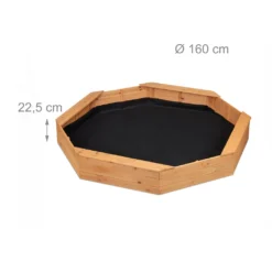 Relaxdays Sandkasten Achteck Mit Vlies -Bestintex Geschaft bde5ea96adce1d60e045764c0a443f13