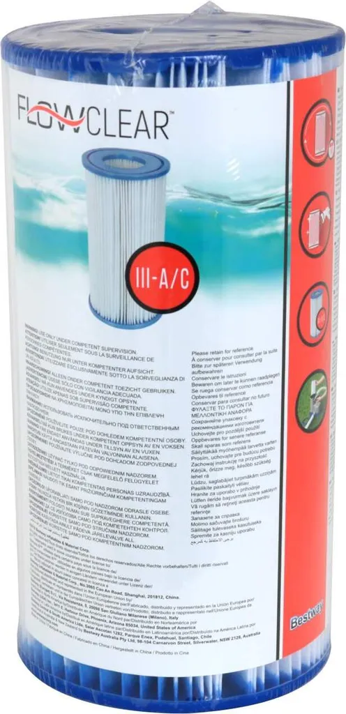 Bestway Filterkartusche Gr.III Ø10,6 Cm X H20,3 Cm, 58012 21 Bestway Filterkartusche Gr.III Ø10,6 Cm X H20,3 Cm, 58012 – Bild 19