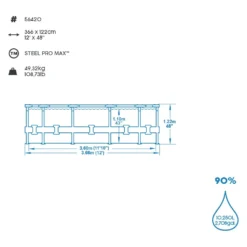 Bestway Frame Pool Komplett-Set Ø 366 X 122 Cm 36 Bestway Frame Pool Komplett-Set Ø 366 X 122 Cm -Bestintex Geschaft bee7c3f733a52858d0475bb2272daaeb