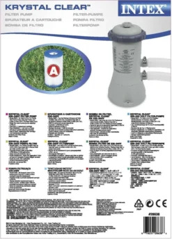 Intex 28638 Filteranlage Universelle Filterpumpe Aufstellpools 3785 L/HModelle: 28638, Kapazität: 3.785 L/h / 2.839 L/h, EAN: 6941057404233 -Bestintex Geschaft bf16928e63a77b9c65f2dc9c6324f4b0