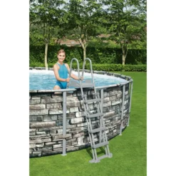 Bestway Power Steel™ Frame Pool Komplett-Set, Rund, 610x132cm, 56883 -Bestintex Geschaft bff3aa5bce0cdd2da884bb1cbd86c484