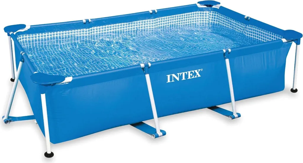 Intex Familienpool 300x200x75cm, Blau, Fassungsvermögen: 3.843 Liter Bei 90% 9 Intex Familienpool 300x200x75cm, Blau, Fassungsvermögen: 3.843 Liter Bei 90% – Bild 7