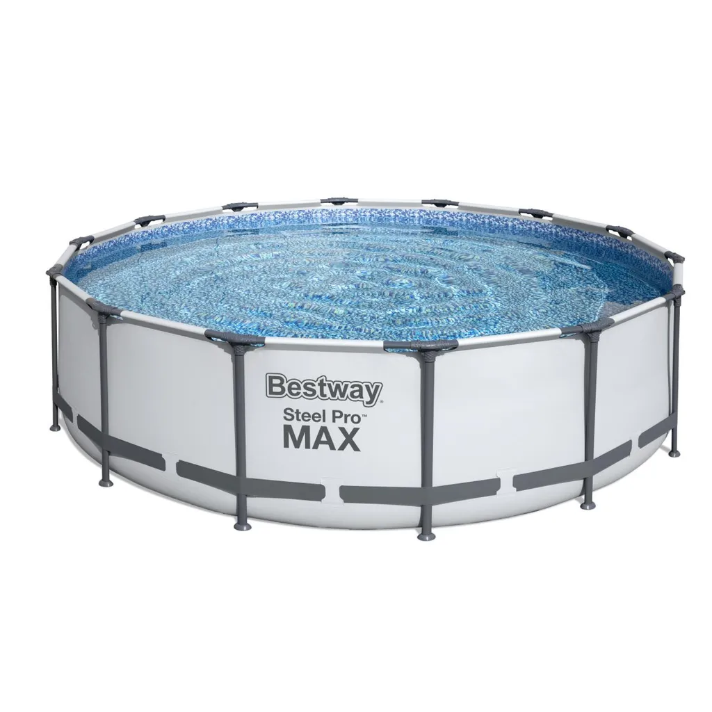 Bestway Steel Pro Max™ Frame Pool Komplett-Set, Rund, 427x107cm, 56950 13 Bestway Steel Pro Max™ Frame Pool Komplett-Set, Rund, 427x107cm, 56950 – Bild 11