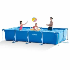 INTEX Frame Pool - Set Family 450 X 220 X 84 Cm, Farbe: Blau; 128273NP -Bestintex Geschaft c2a6e645ad52ded6b859956afbe58469
