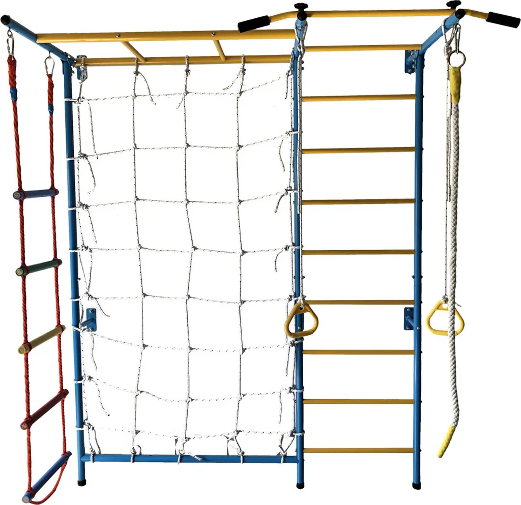 MASTER Kinder Kletterwand Ribs 7 Mit Strickleiter, Kletternetz, Sprossenleiter, Kletterseil, Reckstange Und Turnringen 2 MASTER Kinder Kletterwand Ribs 7 Mit Strickleiter, Kletternetz, Sprossenleiter, Kletterseil, Reckstange Und Turnringen