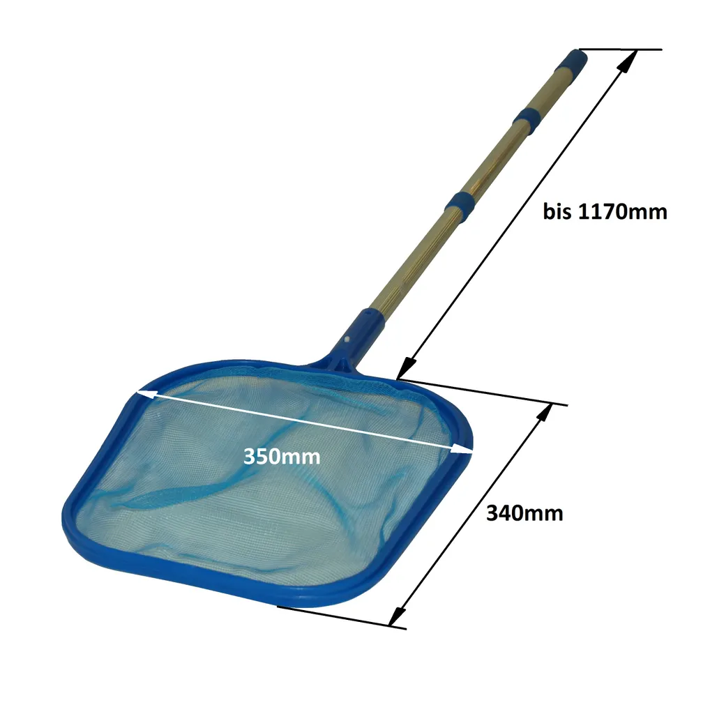 Laubkescher Mit Alu-Stange Geteilt (H377) 5 Laubkescher Mit Alu-Stange Geteilt (H377) – Bild 3