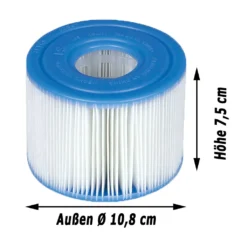 INTEX 29001 Typ S1 PureSpa Easy Set Ersatzfilter Für Pool Spa Whirlpool 2 Stück -Bestintex Geschaft c9cf5f0a6e7d9162e5a420a04e6617e7