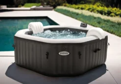 Intex Pool PureSPA 'Jet + Bubble Deluxe' Octagon Onyx Black 150cm X 71 Cm -Bestintex Geschaft c9dd670733a688cb7e5dd81812e3651b