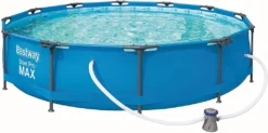 Bestway Pool Steel PRO Frame CM. 366X76 FUORITERRA, Farbe -Bestintex Geschaft ceb195c5547c990d1973a10cebaaf133