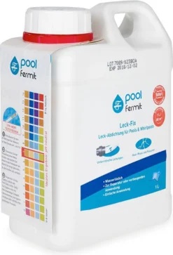 Pool Fermit Leck-Fix Dichtmittel Für Pools 1 L Kanister -Bestintex Geschaft ced6b9faeff188e95200c9a484fa19db