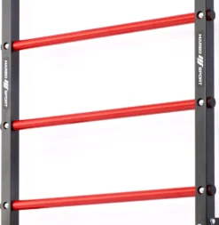 Marbo Sport Set MHU1 | Sprossenwand Zur Wandmontage 230 X 81 Cm MH-U204 + Multifunktionelle Klimmzugstange Für Die Wandmontage (2in1) MH-U205 -Bestintex Geschaft d24ec7feaa62b697360d55425719f1b8