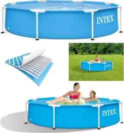 Intex 28205NP Framepool Aufstellpool 244x51cm -Bestintex Geschaft d25086b3257e806f109e5915a34c4328