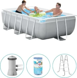 INTEX Swimmingpool-Set Prism Frame Rechteckig 300 X 175 X 80 Cm 34 INTEX Swimmingpool-Set Prism Frame Rechteckig 300 X 175 X 80 Cm -Bestintex Geschaft d252867f66c66828d71df54be56c730a