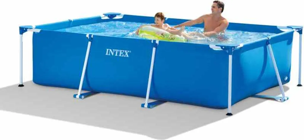 Intex Familienpool 300x200x75cm, Blau, Fassungsvermögen: 3.843 Liter Bei 90% 22 Intex Familienpool 300x200x75cm, Blau, Fassungsvermögen: 3.843 Liter Bei 90% – Bild 20