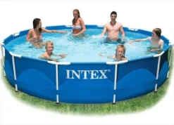 INTEX Metal Frame Set Zwembad Incl. Filterpomp (Ø:366cm. H:76cm) -Bestintex Geschaft d5ed4290508c4e757375b5883816d9ac