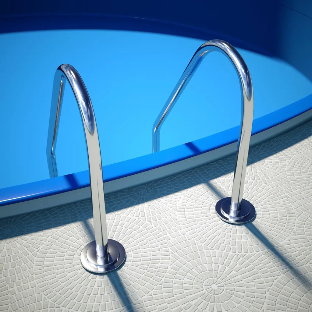 Interline Edelstahl Einstiegsleiter 4 Stufen 8 Interline Edelstahl Einstiegsleiter 4 Stufen – Bild 6