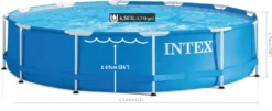 Intex Metal Frame-Pool 366 X 76 Cm