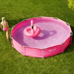 Tectake Swimming Pool Rund Mit Stahlrahmen Und Filterpumpe Ø 300 X 76 Cm - Pink 11 Tectake Swimming Pool Rund Mit Stahlrahmen Und Filterpumpe Ø 300 X 76 Cm - Pink -Bestintex Geschaft d9bf30ed3d1d0f0f5575e19cc9e391cc