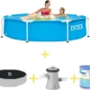 Intex Metal Frame Pool - 244 X 51 Cm - Inklusive Solarsegel, Filterpumpe & Filter 2 Intex Metal Frame Pool - 244 X 51 Cm - Inklusive Solarsegel, Filterpumpe & Filter -Bestintex Geschaft db22d070c5fce336d07762e7fa8cb4a6